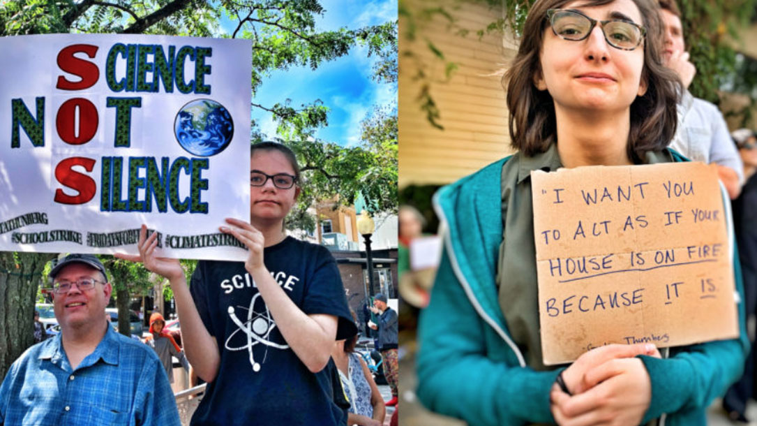 A Student Led Local Princeton Climate Strike Took Place In Hinds Plaza In Princeton NJ On Sept 20 As Part Of The Global Climate Strike