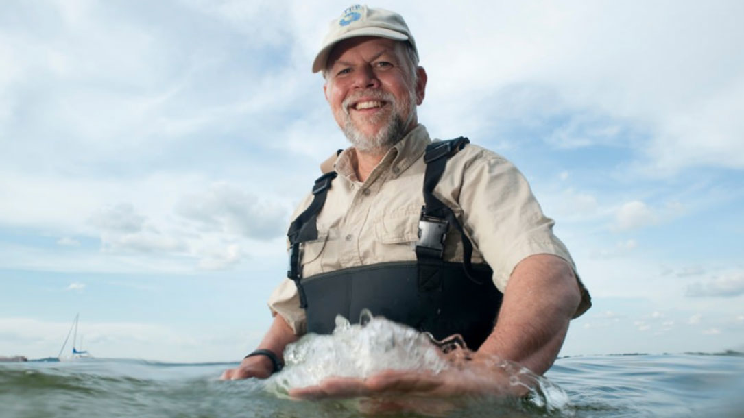 Stephen Carpenter Shown In Lake Mendota Has Conducted Experiments To Understand What Drives Algal Blooms And Similar Disruptive Environmental Shifts.