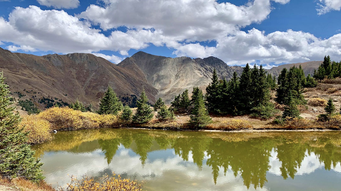 Colorado Mountain Lake Scene