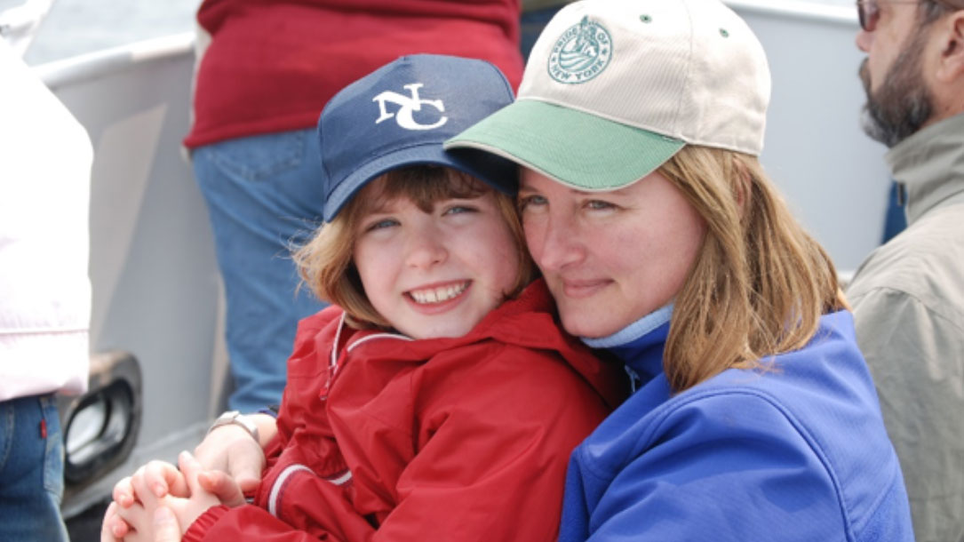 Mother And Daughter At The Ball Game