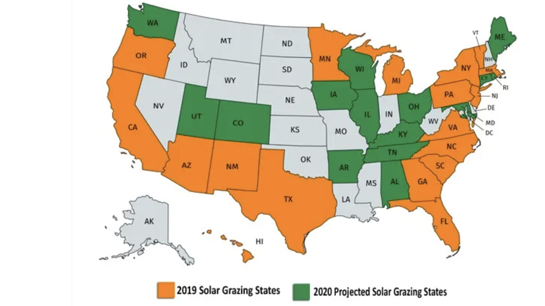 Solar Grazing Map