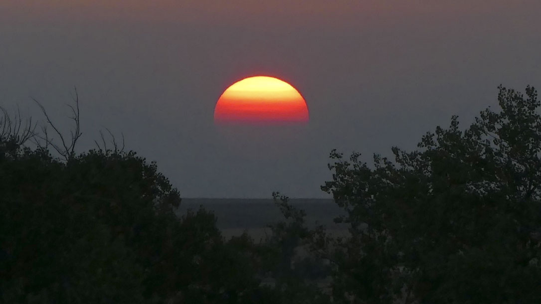 Sunset During The Fires